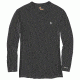 Carhartt Force Extremes Long Sleeve T-shirt - Mens, Black/Black Heather, M-REG 102998-006-REG-M