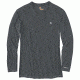 Carhartt Force Extremes Long Sleeve T-shirt - Mens, Shadow Heather/Shadow, L-REG 102998-083-REG-L