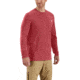 Carhartt Force Extremes Long Sleeve TShirt-Mens, Light Crimson Heather/Dark Crimson, Small, Regular, 102998-942-REG-S