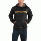 Carhartt Force Extremes Signture Graphic Hooded Sweatshirt for Mens, Black, Large/Regular 102314-001-REG-L