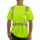 Carhartt Force High-Visibilty Short-Sleeve Class 2 T-Shirt, Brite Lime, Medium/Regular 100495-323-REG-M
