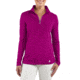 Force Quarter Zip Shirt - Womens-Magenta Heather-Small