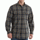 Carhartt Fort Plaid Long-Sleeve Chambray Shirt - Men's-Navy-Large