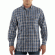 Carhartt Fort Plaid Long-Sleeve Shirt - Men's-Navy-Medium