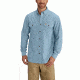 Carhartt Fort Solid Long Sleeve Shirt for Mens, Blue Chambray, Medium/Regular S202-CBL-REG-MED