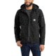 Carhartt Hooded Rough Cut Jacket - Mens, Black, Small, 103829-BLK-REG-S
