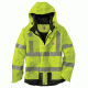 Carhartt HV WP Class 3 Insulated Sherwood Jacket - Mens, Brite Lime, Small-Regular 100787-323-REG-S