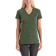 Carhartt Lockhart Short Sleeve Vneck T-Shirt for Womens, Grape Leaf Heather, Small/Regular 102452-375-REG-S