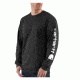 Carhartt Long-Sleeve Graphic Logo T-Shirt - Mens-Black-Large