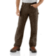 Carhartt Loose Fit Canvas Carpenter Five Pocket Pants - Mens, Dark Brown, 35 Waist, 32 Inseam B159-DKB-32-35