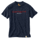 Carhartt Lubbock Graphic Short Sleeve T-shirt - Mens, Navy, L-REG 103181-412-REG-L