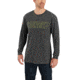 Carhartt M Workwear Block Logo Graphic Long Sleeve T-Shirt - Mens, Carbon Heather, Extra Large, 103841-026REGXLA