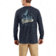 Carhartt M Workwear Mountain Ptch Grpc Long Sleeve Pkt TS - Mens, Navy, Small, 104029-412REGSA