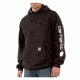 Carhartt Midweight Hooded Logo Sweatshirt - Mens-Dark Brown-Large