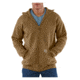 Carhartt Midweight Hooded Zip-Front Sweatshirt - Men's-Brown Boot-XX-Large-Regular