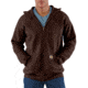 Carhartt Midweight Sweatshirt Hdd Zip Front Org Fit-Mens, Dark Brown, 4XLarge, Tall, K122-DKB-TLL-4XL