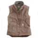 Carhartt Mock Neck Vest - Womens, Taupe Gray, M-REG, WV001-032-REG-MED