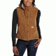 Carhartt Mock Neck Vest - Womens, Carhartt Brown, L-REG WV001-211-REG-LRG