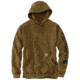 Carhartt MW Signature Sleeve Logo Hooded Swtsh - Mens, Oiled Walnut Heather, Large, K288-B00REGLRGA