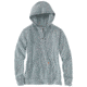 Carhartt Norwalk Hoodie - Womens, Lead Space Dye, XL-REG 103061-496-REG-XL