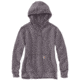 Carhartt Norwalk Hoodie - Womens, Dark Sparrow Space Dye, XL-REG 103061-548-REG-XL