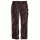 Carhartt Original Fit Crawford Double Flame-Resistant Pant for Womens, Dark Brown, 2/Short 102323-201-SHT-2