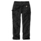 Carhartt Original Fit Crawford Flce Lined Pant - Womens, Black, 4, Tall, 102213-001-TLL-4