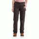 Carhartt Original Fit Crawford Pant for Womens, Dark Brown, 12/Tall 102080-201-TLL-12