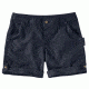 Carhartt Original Fit Smithville Short - Womens, Dark Indigo, 4-REG 103040-400-REG-4