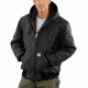 Carhartt QFL Duck Active Jacket for Mens, Black, Medium/Regular J140-BLK-REG-MED