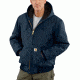Carhartt QFL Duck Active Jacket for Mens, Dark Navy, Extra Large/Regular J140-DNY-REG-XLG