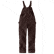 Carhartt Quilt Lined Duck Bib Overall - Womens, Dark Brown, Large, 104049-DKB-REG-L