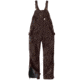 Carhartt Quilt Lined Duck Bib Overall - Womens, Dark Brown, Large, 104049-DKB-REG-L