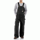 Carhartt Quilt Lined Zip To Thigh Bib Overall for Mens, Black, 38/32 R41-BLK-32-38