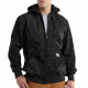 Carhartt Rain Defender Paxton Heavyweight Hooded Zip-Front Sweatshirt for Mens, Black, Medium/Regular 100614-001-REG-M