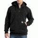 Carhartt Rain Defender Paxton Heavyweight Hooded Zip Mock Sweatshirt for Mens, Black, Medium/Regular 100617-001-REG-M
