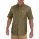 Carhartt Rugged Flex Rigby Short Sleeve Work Shirt - Mens, Military Olive, Small, 103555-396-REG-S