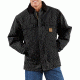 Carhartt Sandstone Traditional Coat for Mens, Black, Medium/Tall C26-BLK-TLL-MED