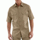 Carhartt Twill Short Sleeve Work Shirt for Mens, Khaki, 2XL/Regular S223-KHI-REG-XXL