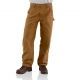 Carhartt Double-Front Work Dungaree Washed Duck - Men's