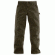 Carhartt Washed Twill Dungaree Relaxed Fit - Mens, Dark Coffee, 44 Waist, 34 Inseam B324-DFE-34-44