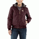 Carhartt Weathered Duck Wildwood Jacket for Womens, Deep Wine, Small/Regular 100815-643-REG-S