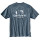 Carhartt Workwear Logo Fish Graphic Pocket Short Sleeve T-Shirt - Mens, Steel Blue, Small-Regular, 103561-437-S-REG
