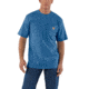 Carhartt Workwear Pkt Short Sleeve Henley MW Jersey Org Fit - Mens, Federal Blue, XXL-REG K87-445-REG-XXL