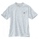 Carhartt Workwear Pkt Short Sleeve Henley MW Jersey Org Fit - Mens, Ash, XXL-REG K87-ASH-REG-XXL