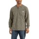Carhartt Workwear Pocket Long Sleeve Henley for Mens, Desert, Small/Regular K128-DES-REG-SML