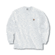 Carhartt Workwear Pocket Long Sleeve T-Shirt for Mens, White, 2XL/Regular K126-WHT-REG-XXL