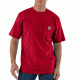 Carhartt Workwear Pocket T-Shirt - Men's, Red, Medium, Regular, K87-600-REG-MED