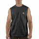 Carhartt Workwear Pocket Sleeveless T-Shirt for Mens, Black, Extra Small/Regular 100374-001-REG-XS