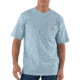 Carhartt Workwear Pocket T-Shirt - Mens, Soft Blue, Large, K87-I20-REG-LRG